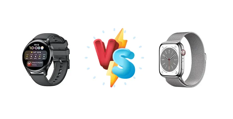 Huawei Watch 3 vs Apple Watch Series 8