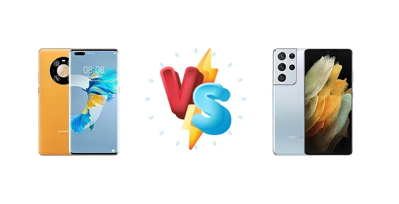 Huawei Mate 40 Pro 4G vs Samsung Galaxy S21 Ultra 5G