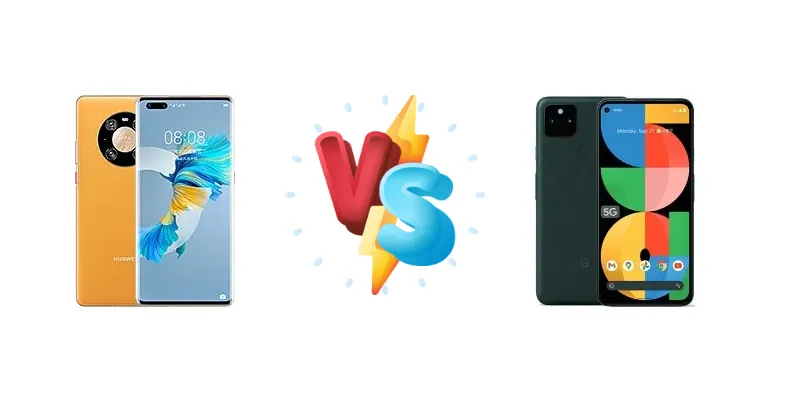 Huawei Mate 40 Pro 4G vs Google Pixel 5a 5G