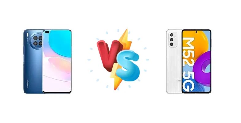 Huawei nova 8i vs Samsung Galaxy M52 5G