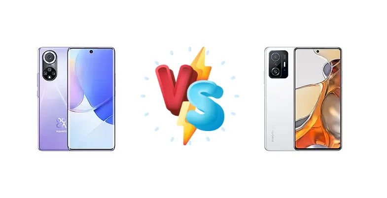 Huawei nova 9 vs Xiaomi 11T Pro