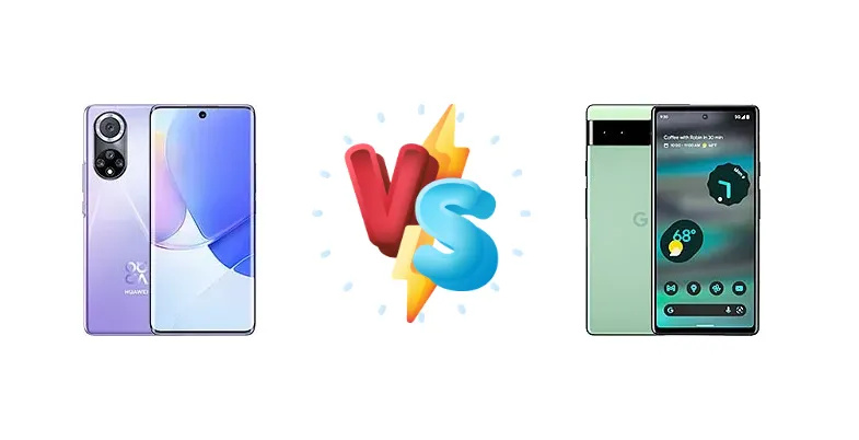 Huawei nova 9 vs Google Pixel 6a