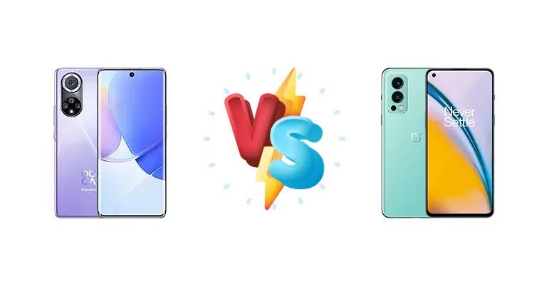 Huawei nova 9 vs OnePlus Nord 2 5G