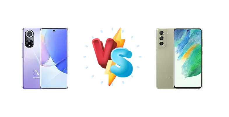 Huawei nova 9 vs Samsung Galaxy S21 FE 5G