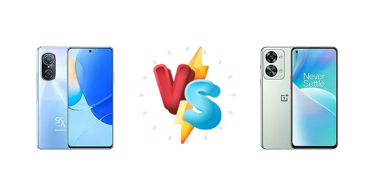 Huawei nova 9 SE vs OnePlus Nord 2T