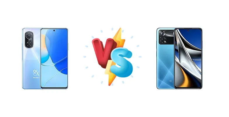 Huawei nova 9 SE vs Xiaomi Poco X4 Pro 5G