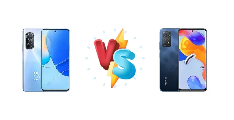 Huawei nova 9 SE 5G vs Xiaomi Redmi Note 11 Pro 5G