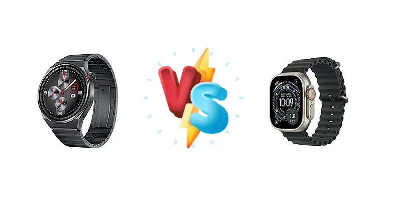 Huawei Watch GT 3 Porsche Design vs Apple Watch Ultra 3