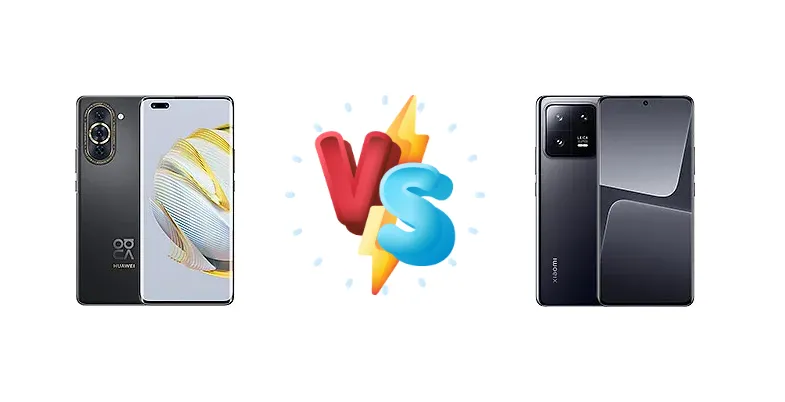 Xiaomi 13 Pro vs Huawei nova 10 Pro: Flagship Power vs. Stylish Charging