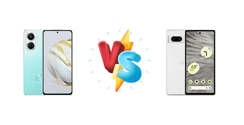 Huawei nova 10 SE vs Google Pixel 7a