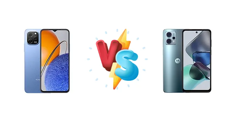 Huawei nova Y61 vs Motorola Moto G23