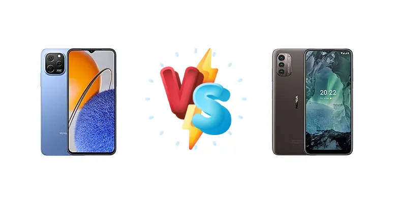 Huawei nova Y61 vs Nokia G21