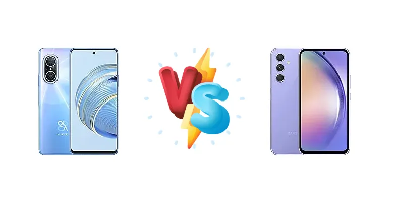 Huawei nova 10 Youth vs Samsung Galaxy A54