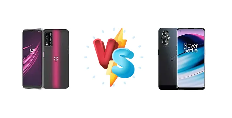 T-Mobile REVVL V+ 5G vs OnePlus Nord N20 5G