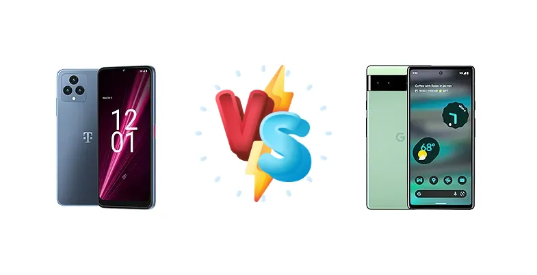 Pixel 6a vs. REVVL 6: Google's Tensor Chip Takes on T-Mobile's Budget Option