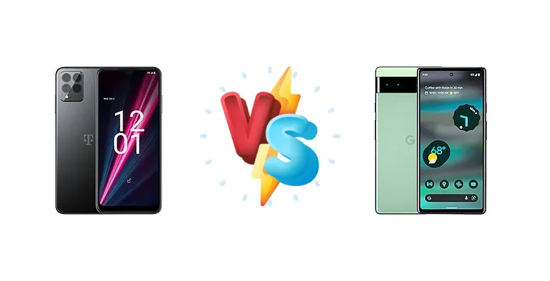 T-Mobile REVVL 6 Pro vs Google Pixel 6a