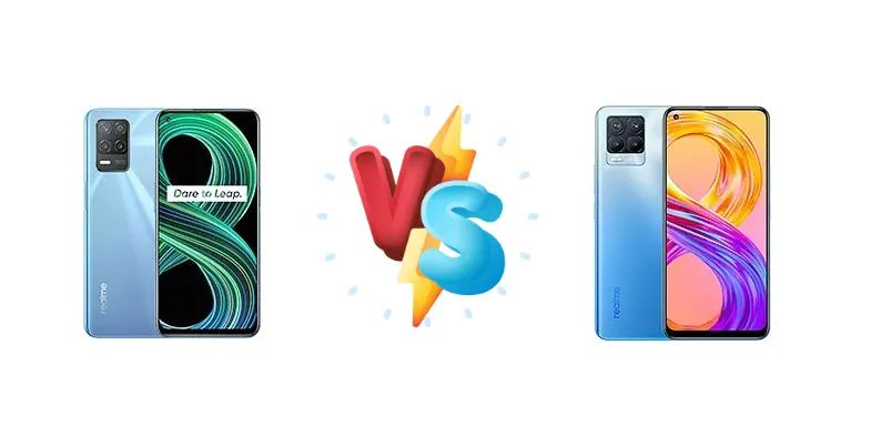 Realme 8 5G vs Realme 8 Pro