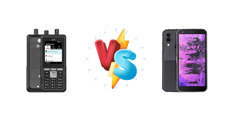 Sonim XP5plus vs Cat S62 Pro