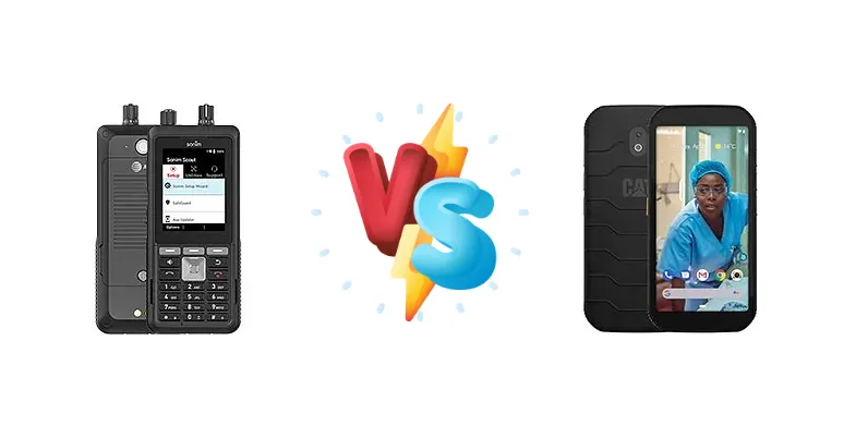 Sonim XP5plus vs Cat S42 H+