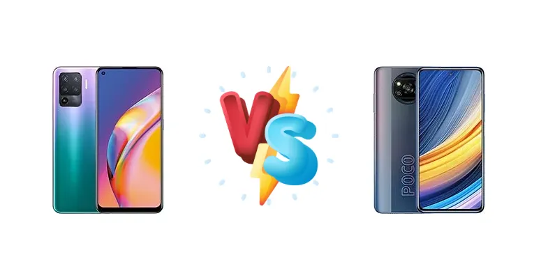 Oppo Reno5 Lite vs Xiaomi Poco X3 Pro