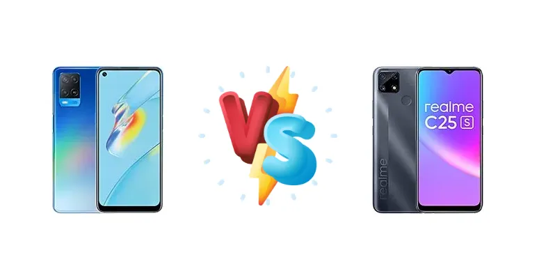 Oppo A54 vs Realme C25s