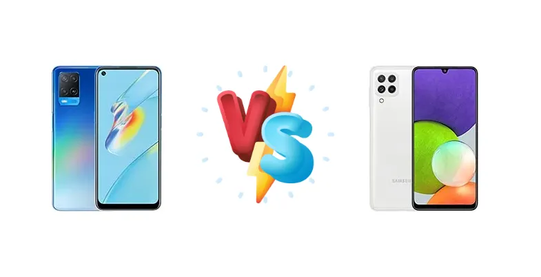 Oppo A54 vs Samsung Galaxy A22