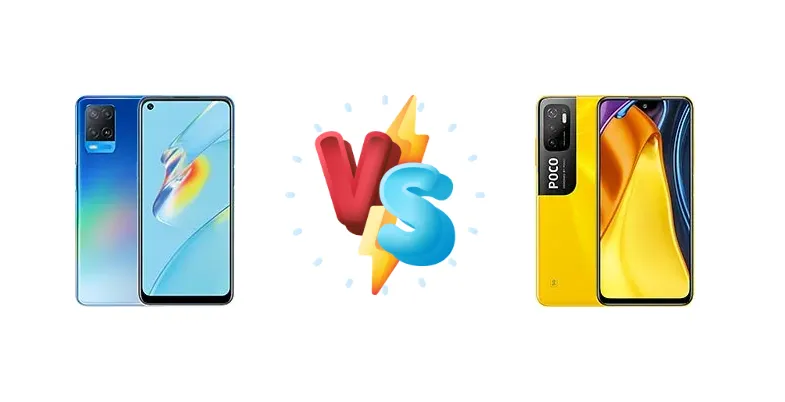 Oppo A54 vs Xiaomi Poco M3 Pro 5G