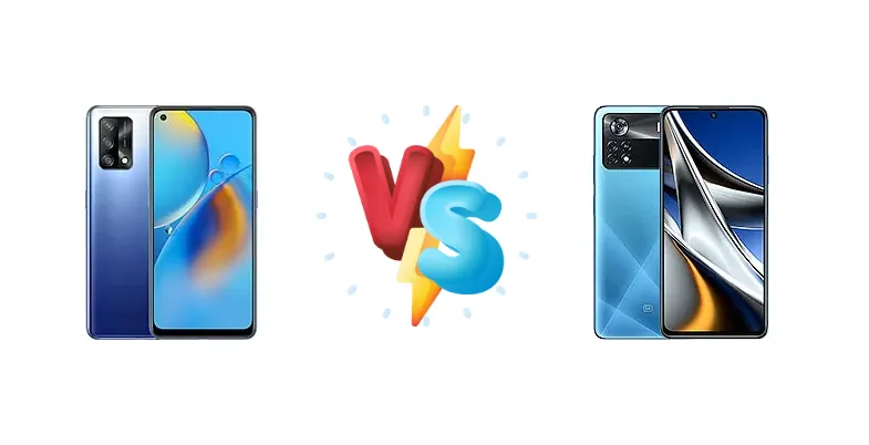 Oppo F19 vs Xiaomi Poco X4 Pro 5G