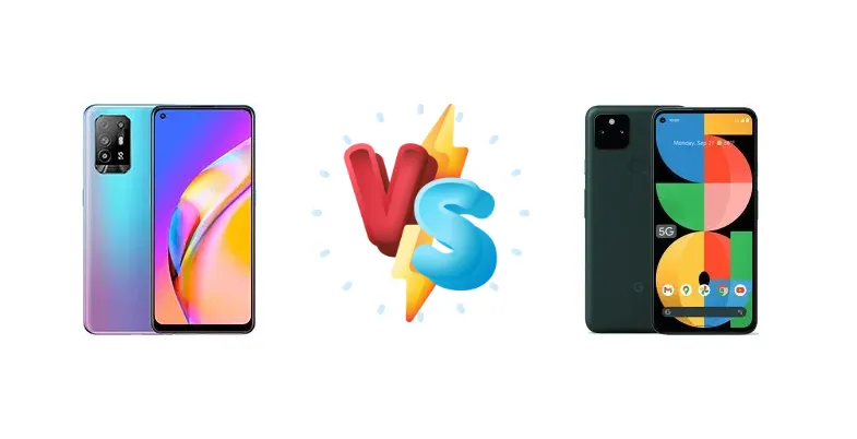 Oppo A94 5G vs Google Pixel 5a 5G