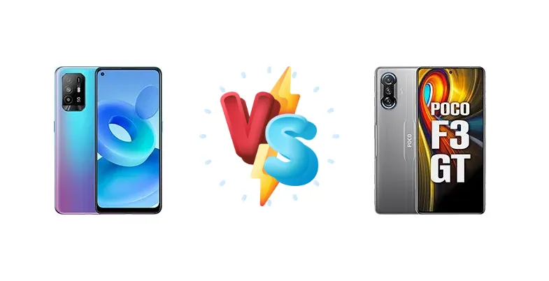 Oppo A95 5G vs Xiaomi Poco F3 GT