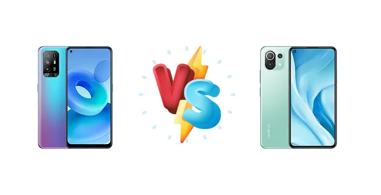 Oppo A95 5G vs Xiaomi Mi 11 Lite 5G