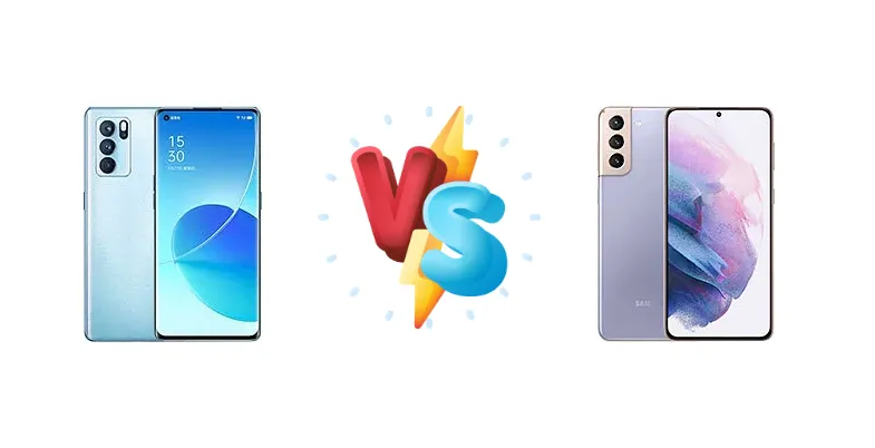 Dimensity 1200 vs Snapdragon 888/Exynos 2100: Oppo Reno6 Pro 5G vs Samsung Galaxy S21+ 5G