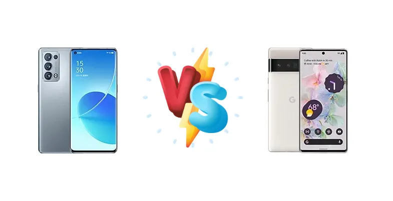 Oppo Reno6 Pro+ 5G vs Google Pixel 6 Pro