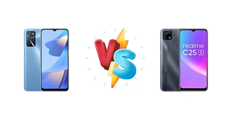 Oppo A16 vs Realme C25s