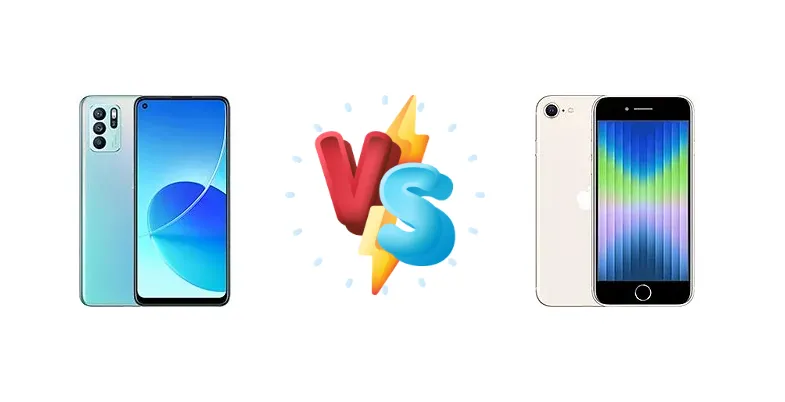 Oppo Reno6 Z vs Apple iPhone SE (2022)