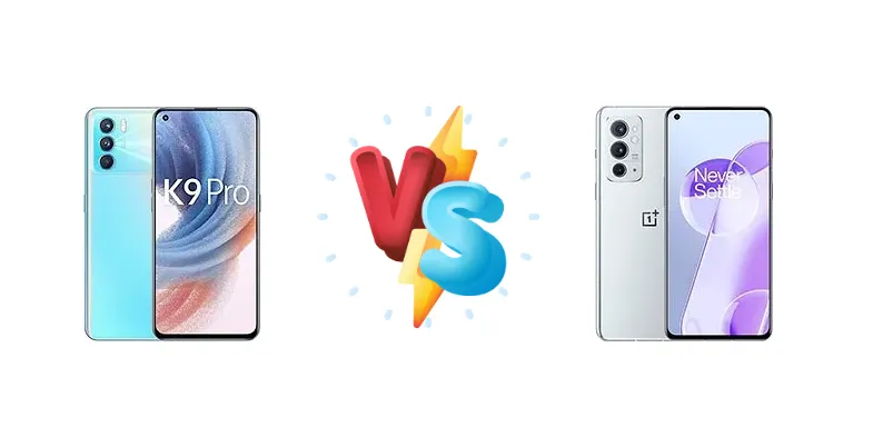 Oppo K9 Pro vs OnePlus 9RT 5G