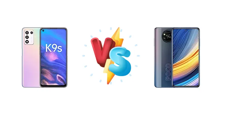 Oppo K9s vs Xiaomi Poco X3 Pro