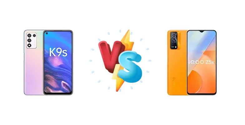 Oppo K9s vs vivo iQOO Z5x