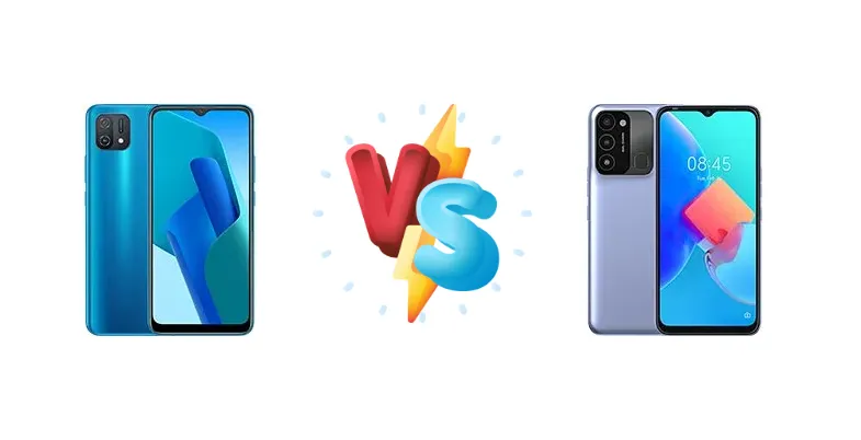 Oppo A16K vs Tecno Spark 8C