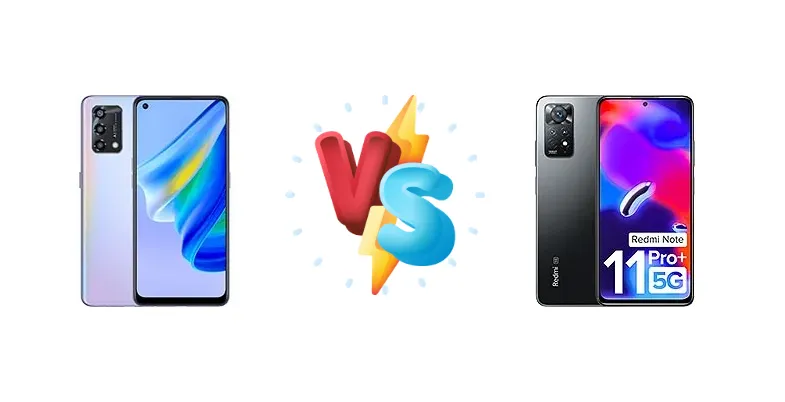 Oppo A95 vs Xiaomi Redmi Note 11 Pro+ 5G (India)