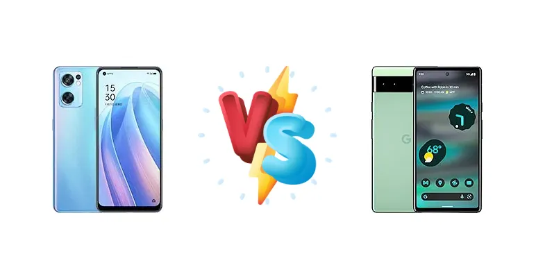 Oppo Reno7 SE 5G vs Google Pixel 6a