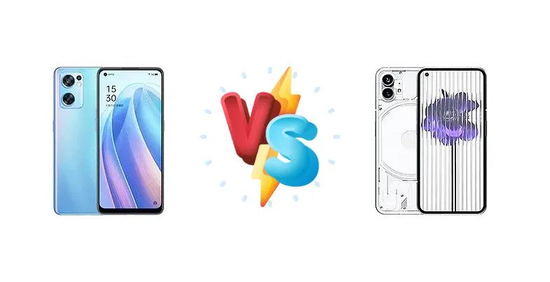 Oppo Reno7 SE 5G vs Nothing Phone (1)