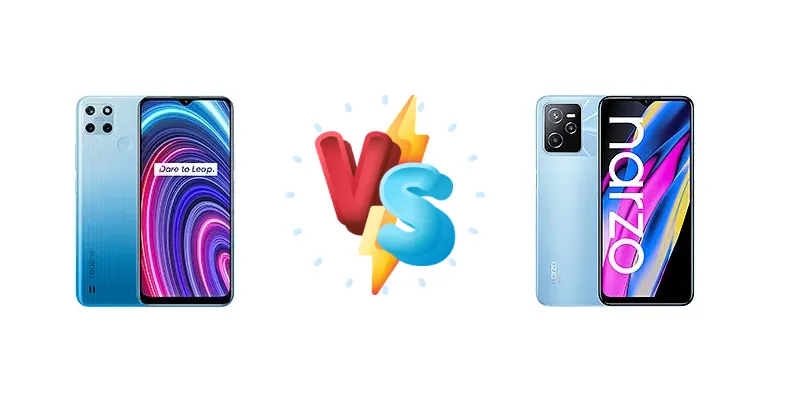 Realme C25Y vs Realme Narzo 50A Prime