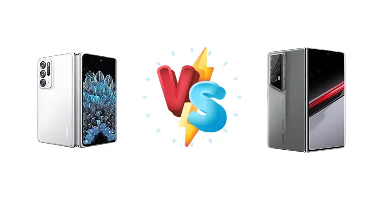 Oppo Find N vs Honor Magic V2 RSR Porsche Design