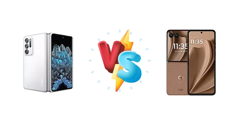 Oppo Find N vs Motorola Razr+ 2025