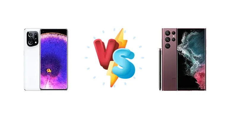 Oppo Find X5 vs Samsung Galaxy S22 Ultra: Flagship Face-Off - Performance, Camera, and Value