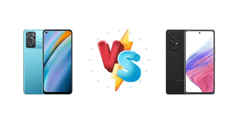 Oppo K10 vs Samsung Galaxy A53 5G