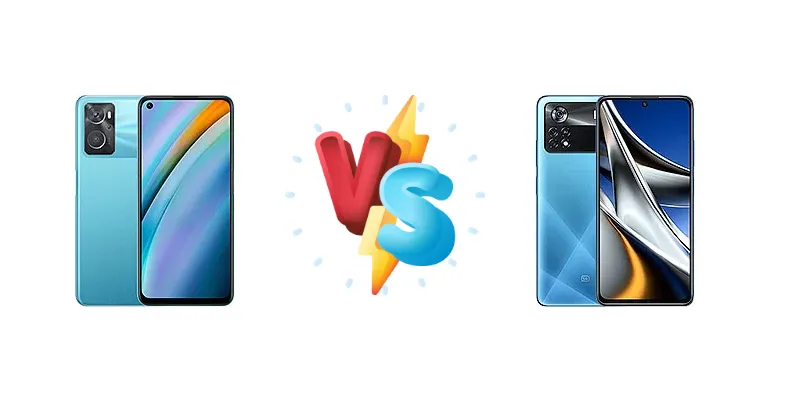 Oppo K10 vs Xiaomi Poco X4 Pro 5G
