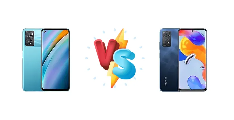 Oppo K10 vs Xiaomi Redmi Note 11 Pro 5G