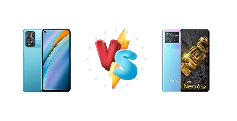 Oppo K10 vs vivo iQOO Neo 6